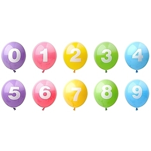 1개]숫자풍선[123~890]백일,숫자풍선,100일,기념일,1000일,생일숫자,풍선,풍선인쇄파티용품