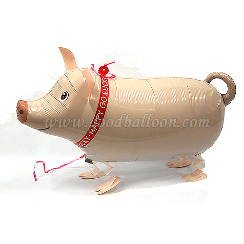 산보풍선-돼지 헬륨주입상품 택배발송일본산,돼지풍선,아이들선물,재미난풍선,움직이는풍선파티용품