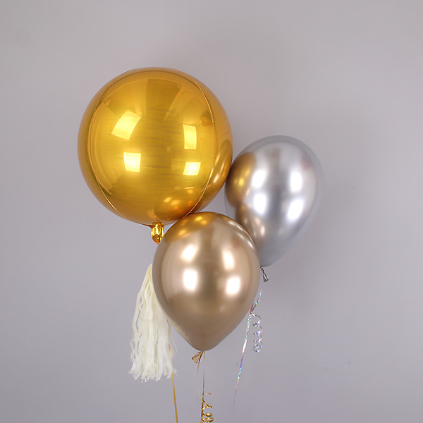헬륨풍선 골드컨셉세트1대구헬륨풍선, 100일 기념일 컨셉풍선, 돌잔치풍선, 기념촬영, 웨딩촬영파티용품