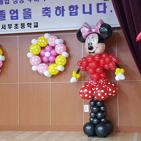 대구서부초등학교 졸업식 풍선장식 대구풍선장식파티용품