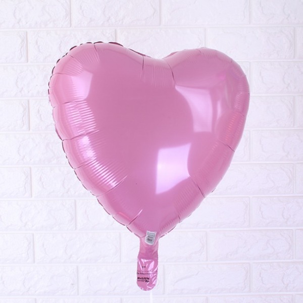 헬륨풍선 18인치은박하트헬륨풍선 핑크파티용품