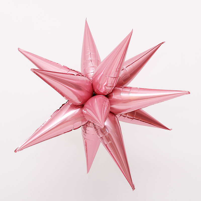 은박풍선 3D스타 핑크 70cm파티용품