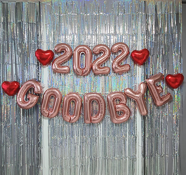 연말파티장식세트 GOODBYE 2022 굿바이파티용품