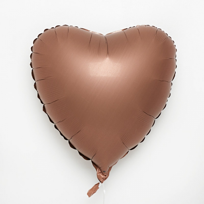 그라보 은박풍선 18인치 하트 초콜렛파티용품