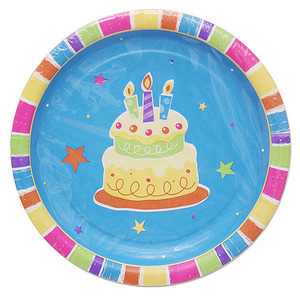 파티접시-케이크(23cm-6개입) 케이크,생일파티,파티접시,케이크접시,케이크그림,파티용품,파티용품점,대구,이벤트용품,파티백화점파티용품