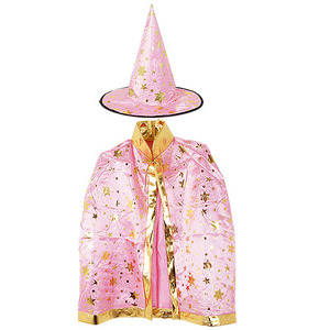별무늬망토 모자세트 핑크 성인아동 남녀공용파티용품