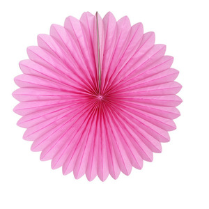 페이퍼휠 25cm 핑크(롤리팬, 페이퍼벌룬,종이볼파티용품